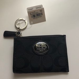 Coach keychain wallet